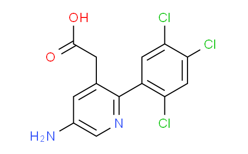 AM24651 | 1261573-65-2 | 5-Amino-2-(2,4,5-trichlorophenyl)pyridine-3-acetic acid