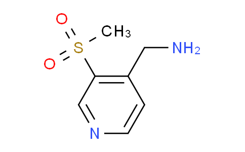(3-(Methylsulfonyl)pyridin-4-yl)methanamine