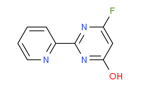 6-Fluoro-2-(pyridin-2-yl)pyrimidin-4-ol