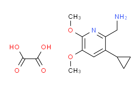 AM246556 | 1956327-76-6 | (3-Cyclopropyl-5,6-dimethoxypyridin-2-yl)methanamine oxalate