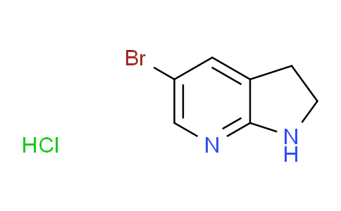 5-Bromo-2,3-dihydro-1H-pyrrolo[2,3-b]pyridine hydrochloride