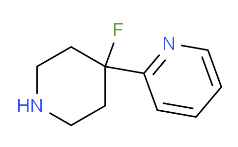 2-(4-Fluoropiperidin-4-yl)pyridine