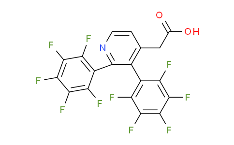 AM24656 | 1261664-26-9 | 2,3-Bis(perfluorophenyl)pyridine-4-acetic acid