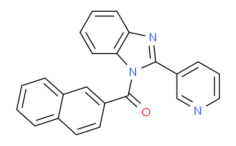 AM246583 | 1449509-64-1 | Naphthalen-2-yl(2-(pyridin-3-yl)-1H-benzo[d]imidazol-1-yl)methanone