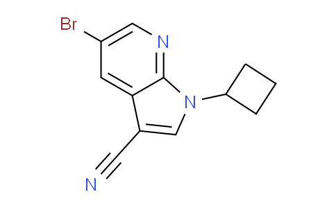 AM246587 | 1247939-82-7 | 5-Bromo-1-cyclobutyl-1H-pyrrolo[2,3-b]pyridine-3-carbonitrile