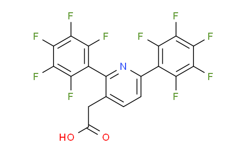 AM24659 | 1261639-32-0 | 2,6-Bis(perfluorophenyl)pyridine-3-acetic acid