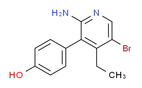 AM246597 | 1956328-30-5 | 4-(2-Amino-5-bromo-4-ethylpyridin-3-yl)phenol