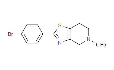 2-(4-Bromophenyl)-5-methyl-4,5,6,7-tetrahydrothiazolo[4,5-c]pyridine