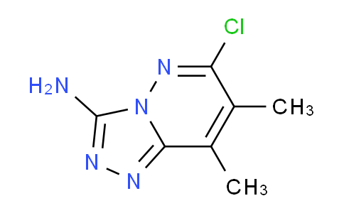 6-Chloro-7,8-dimethyl-[1,2,4]triazolo[4,3-b]pyridazin-3-amine