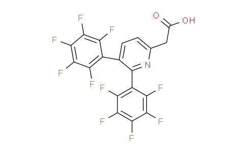 AM24662 | 1261834-30-3 | 2,3-Bis(perfluorophenyl)pyridine-6-acetic acid