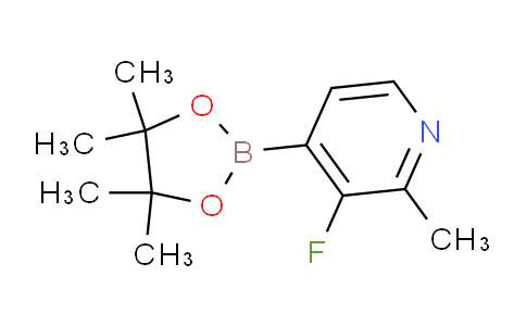 AM246624 | 1380837-21-7 | 3-Fluoro-2-methyl-4-(4,4,5,5-tetramethyl-1,3,2-dioxaborolan-2-yl)pyridine