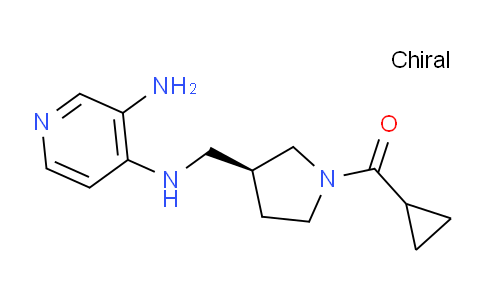 (S)-(3-(((3-Aminopyridin-4-yl)amino)methyl)pyrrolidin-1-yl)(cyclopropyl)methanone
