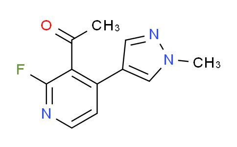 AM246628 | 1956379-25-1 | 1-(2-Fluoro-4-(1-methyl-1H-pyrazol-4-yl)pyridin-3-yl)ethanone