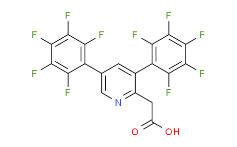 AM24663 | 1261771-04-3 | 3,5-Bis(perfluorophenyl)pyridine-2-acetic acid