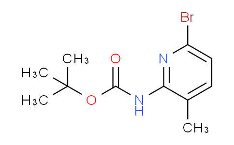 tert-Butyl (6-bromo-3-methylpyridin-2-yl)carbamate
