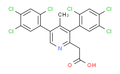 AM24666 | 1261607-15-1 | 3,5-Bis(2,4,5-trichlorophenyl)-4-methylpyridine-2-acetic acid