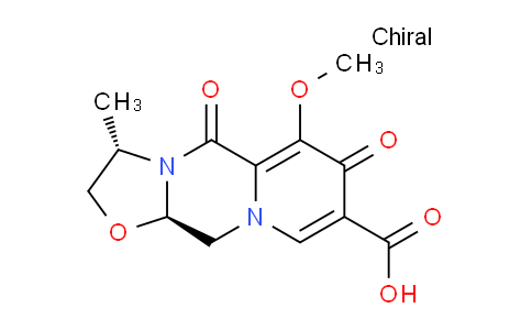 (3S,11aR)-6-Methoxy-3-methyl-5,7-dioxo-2,3,5,7,11,11a-hexahydrooxazolo[3,2-a]pyrido[1,2-d]pyrazine-8-carboxylic acid