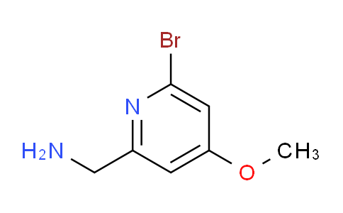 (6-Bromo-4-methoxypyridin-2-yl)methanamine