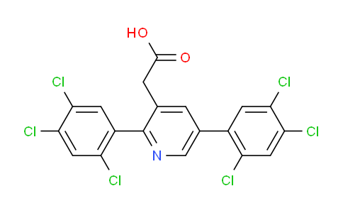 AM24669 | 1261618-48-7 | 2,5-Bis(2,4,5-trichlorophenyl)pyridine-3-acetic acid