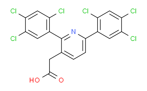 AM24671 | 1261639-80-8 | 2,6-Bis(2,4,5-trichlorophenyl)pyridine-3-acetic acid