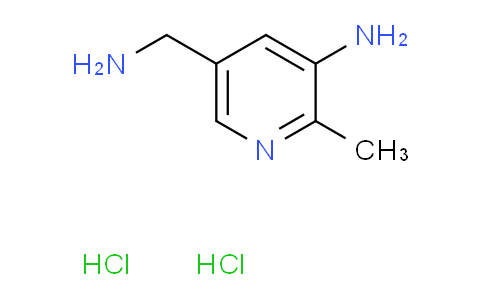 5-(Aminomethyl)-2-methylpyridin-3-amine dihydrochloride