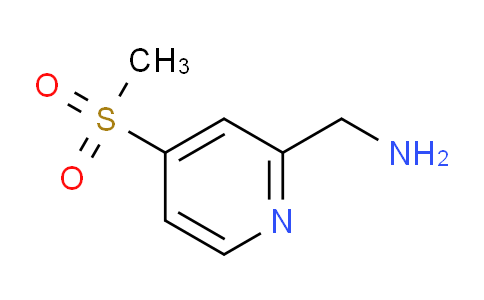 (4-(Methylsulfonyl)pyridin-2-yl)methanamine