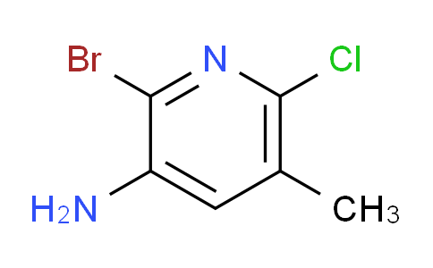 2-Bromo-6-chloro-5-methylpyridin-3-amine