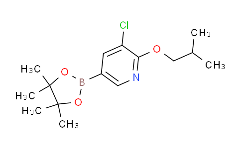 AM246744 | 1387634-81-2 | 3-Chloro-2-isobutoxy-5-(4,4,5,5-tetramethyl-1,3,2-dioxaborolan-2-yl)pyridine