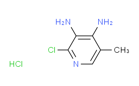 2-Chloro-5-methylpyridine-3,4-diamine hydrochloride