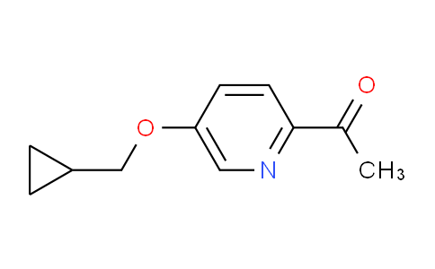 1-(5-(Cyclopropylmethoxy)pyridin-2-yl)ethanone