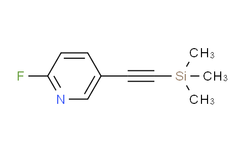 2-Fluoro-5-((trimethylsilyl)ethynyl)pyridine