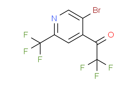 1-(5-Bromo-2-(trifluoromethyl)pyridin-4-yl)-2,2,2-trifluoroethanone