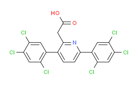 AM24678 | 1261612-99-0 | 3,6-Bis(2,4,5-trichlorophenyl)pyridine-2-acetic acid