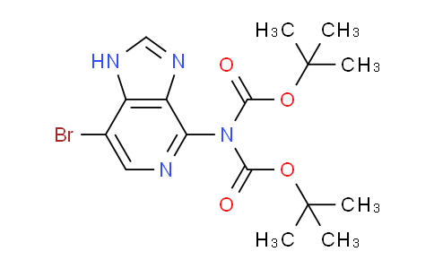 AM246786 | 1392424-79-1 | Di-tert-butyl (7-bromo-1H-imidazo[4,5-c]pyridin-4-yl)imidodicarbonate