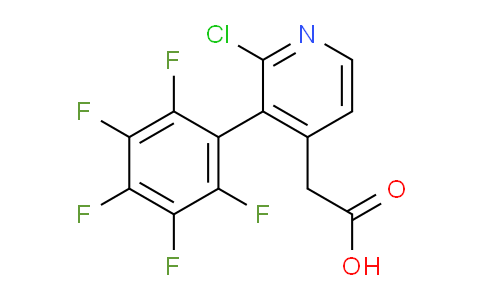 AM24679 | 1261641-46-6 | 2-Chloro-3-(perfluorophenyl)pyridine-4-acetic acid