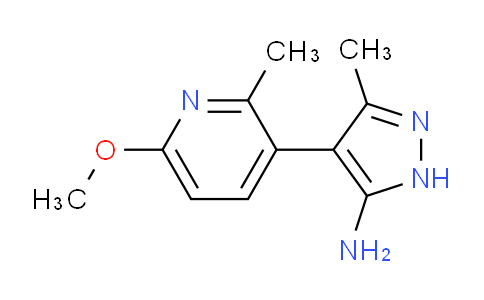 AM246793 | 459856-15-6 | 4-(6-Methoxy-2-methylpyridin-3-yl)-3-methyl-1H-pyrazol-5-amine