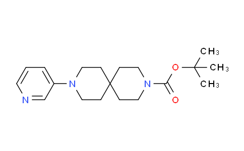 AM246852 | 1246508-50-8 | tert-Butyl 9-(pyridin-3-yl)-3,9-diazaspiro[5.5]undecane-3-carboxylate