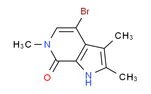 4-Bromo-2,3,6-trimethyl-1H-pyrrolo[2,3-c]pyridin-7(6H)-one