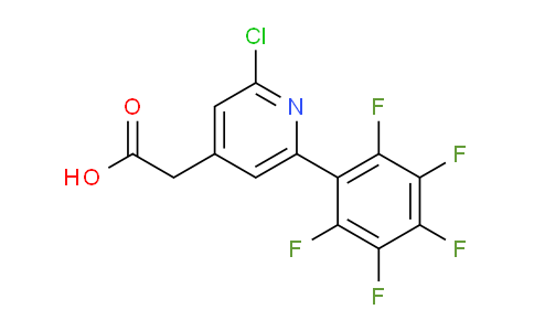 AM24686 | 1261683-35-5 | 2-Chloro-6-(perfluorophenyl)pyridine-4-acetic acid