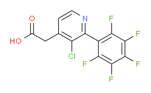 AM24687 | 1261547-02-7 | 3-Chloro-2-(perfluorophenyl)pyridine-4-acetic acid