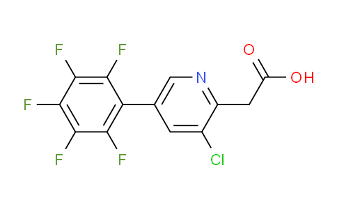 AM24690 | 1261755-61-6 | 3-Chloro-5-(perfluorophenyl)pyridine-2-acetic acid