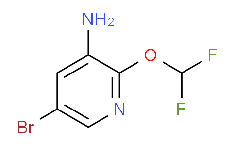 5-Bromo-2-(difluoromethoxy)pyridin-3-amine