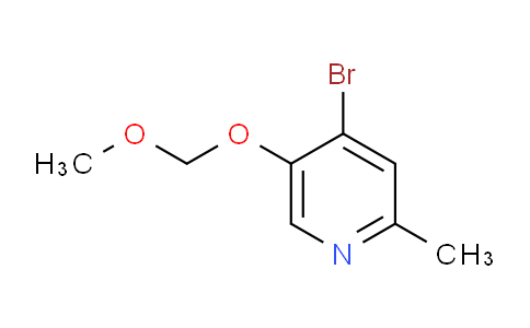 4-Bromo-5-(methoxymethoxy)-2-methylpyridine