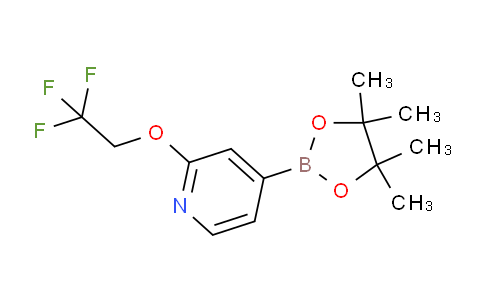 AM246937 | 1415748-20-7 | 4-(4,4,5,5-Tetramethyl-1,3,2-dioxaborolan-2-yl)-2-(2,2,2-trifluoroethoxy)pyridine