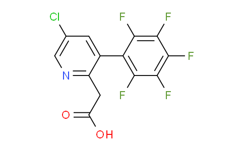 AM24694 | 1261772-76-2 | 5-Chloro-3-(perfluorophenyl)pyridine-2-acetic acid