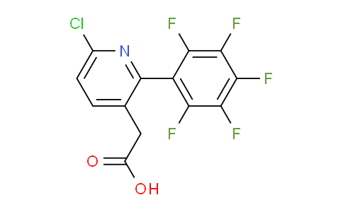 AM24695 | 1261609-59-9 | 6-Chloro-2-(perfluorophenyl)pyridine-3-acetic acid
