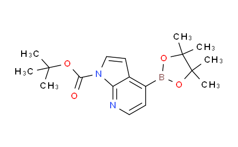 tert-Butyl 4-(4,4,5,5-tetramethyl-1,3,2-dioxaborolan-2-yl)-1H-pyrrolo[2,3-b]pyridine-1-carboxylate