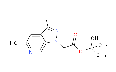 AM246959 | 1386457-83-5 | tert-Butyl 2-(3-iodo-5-methyl-1H-pyrazolo[3,4-c]pyridin-1-yl)acetate