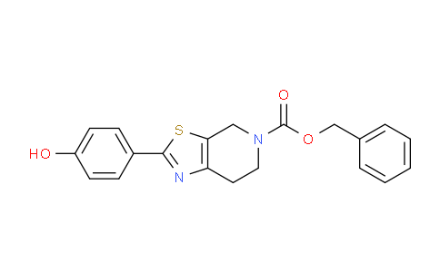 AM246965 | 1384264-40-7 | Benzyl 2-(4-hydroxyphenyl)-6,7-dihydrothiazolo[5,4-c]pyridine-5(4H)-carboxylate