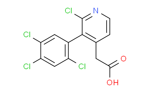 AM24697 | 1261642-20-9 | 2-Chloro-3-(2,4,5-trichlorophenyl)pyridine-4-acetic acid